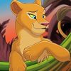 The Lion King Nala paint by numbers