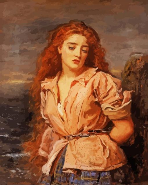 The Martyr Of Solway John Everett Millais paint by number