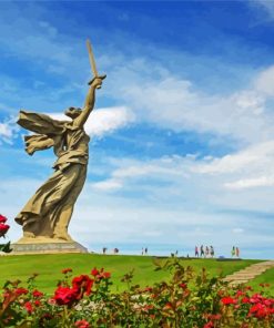 The Motherland Calls Russia paint by numbers