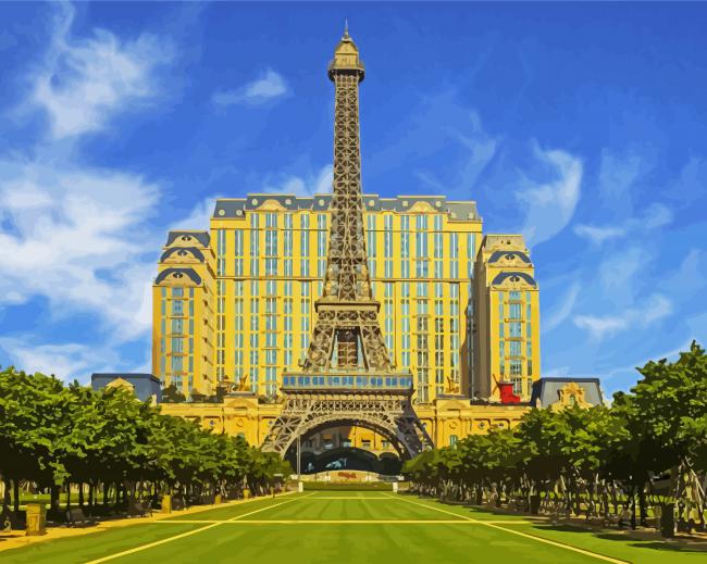 The Parisian Macao China paint by number