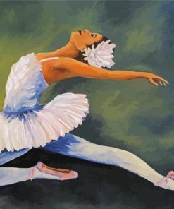 The Swan Dance paint by numbers