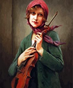 The Violinist paint by number