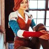 The Witcher Triss paint by number