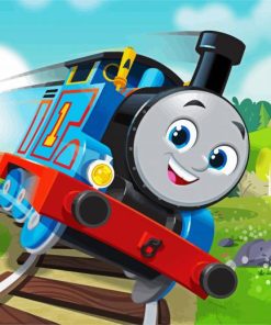 Thomas Train Animation paint by number