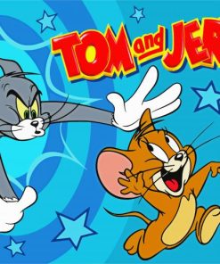 Tom And Jerry paint by number