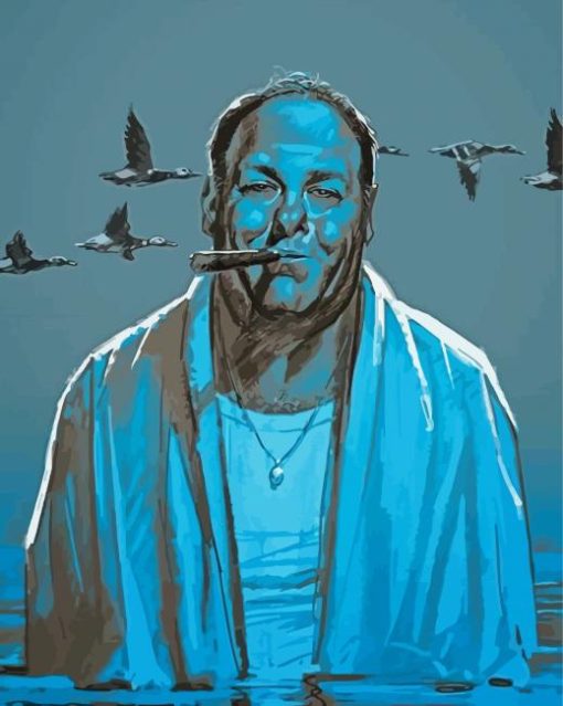 Tony Soprano paint by number