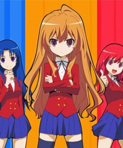 Toradora Anime Serie paint by number