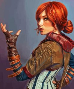 Triss Merigold paint by number