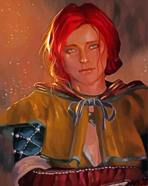Triss Merigold paint by number