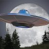 UFO Spaceship paint by numbers