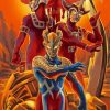 Ultraman Sc Fiction Movie paint by numbers