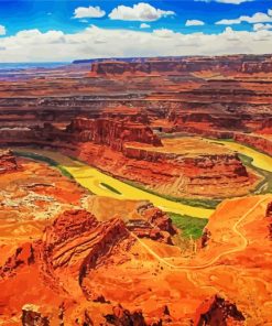 Utah Canyonlands National Park paint by number