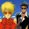 Vash The Stampede And Nicholas paint by number
