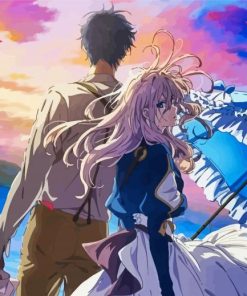 Violet Evergarden Anime paint by number