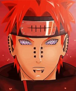 Yahiko Naruto paint by number