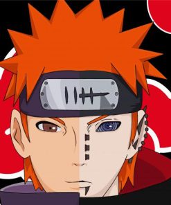 Yahiko Naruto Character paint by number