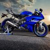 Blue Yamaha R6 paint by numbers