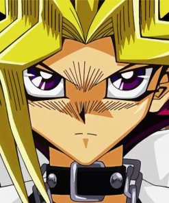 Yugi Character paint by numbers