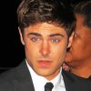 Zac Effron paint by numbers
