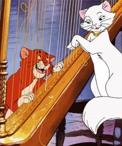Aesthetic The Aristocats paint by number