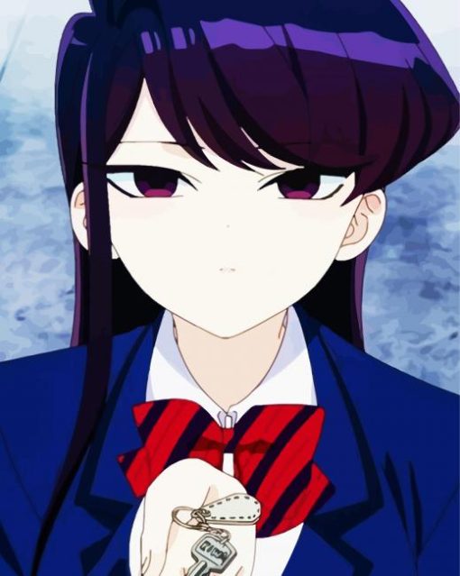 Aesthetic Komi paint by number