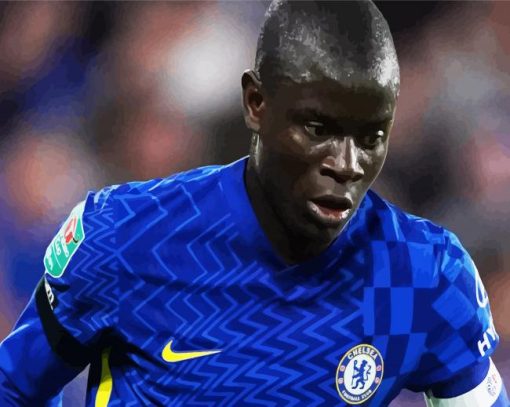 Aesthetic N Golo Kanté paint by number