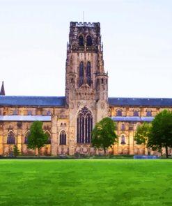 Aesthetic Durham Cathedral Uk paint by number