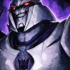 Aesthetic Megatron Illustration paint by numbers