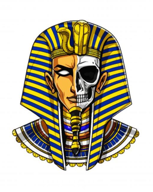 Aesthetic Pharaoh paint by number