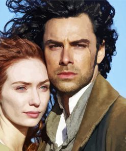 Aesthetic Poldark paint by number