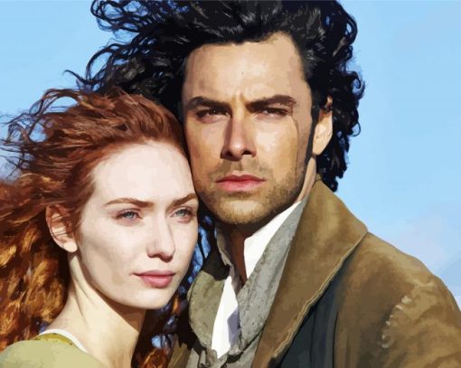 Aesthetic Poldark paint by number