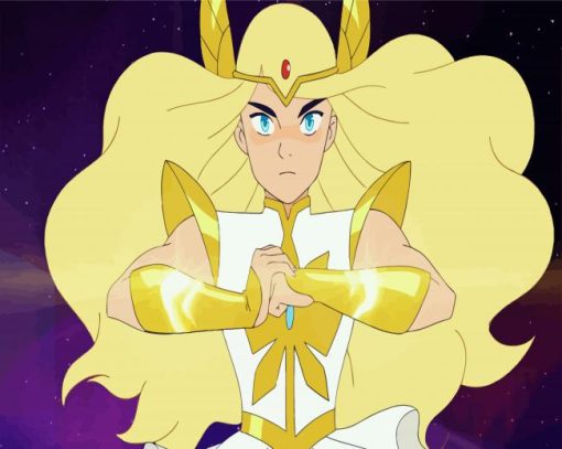Aesthetic She-Ra paint by number