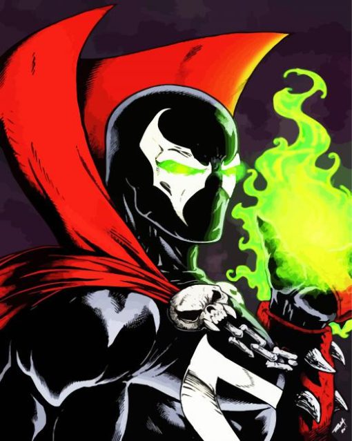 Aesthetic Spawn Art paint by numbers