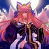 Aesthetic Tamamo paint by number