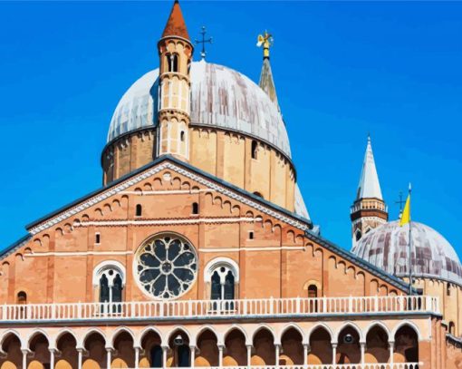 The Basilica Of St Anthony Padua paint by numbers