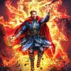 Aesthetic Dr Strange paint by numbers