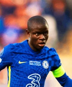 Aesthetic Footballer N Golo Kanté paint by number