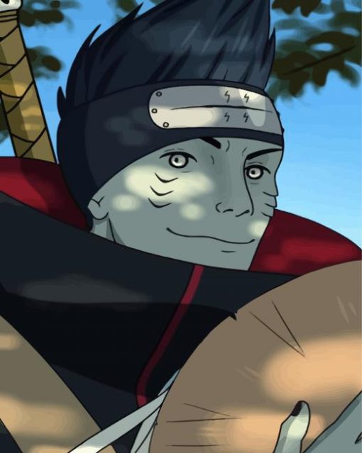 Aesthetic Kisame Anime paint by number