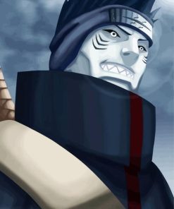 Aesthetic Kisame Illustration Anime paint by number