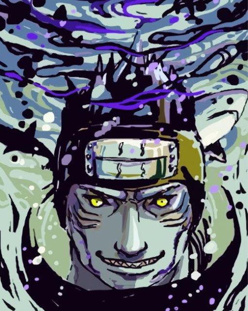 Aesthetic Kisame paint by number