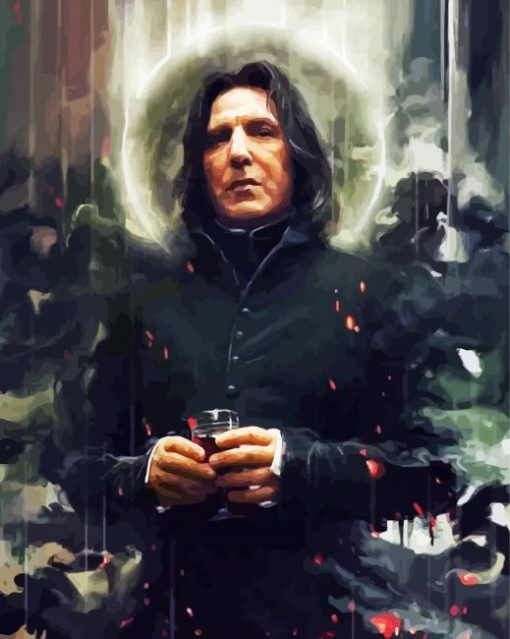 Aesthetic Severus Harry Potter paint by number