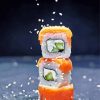 Aesthetic Sushi paint by number