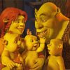Aesthetic Shrek Movie paint by number