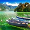 Annecy Lake paint by numbers