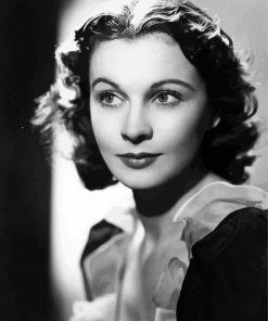 Beautiful Vivien Leigh paint by number