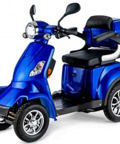Blue Scooter paint by number