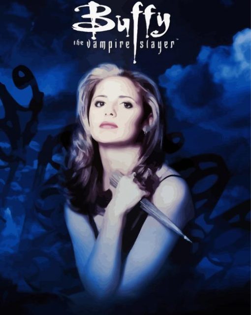 Buffy The Vampire Slayer paint by number