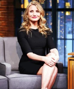 Cameron Diaz paint by number