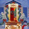 Christmas Night paint by number