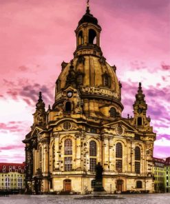 Church Of Our Lady Dresden paint by number